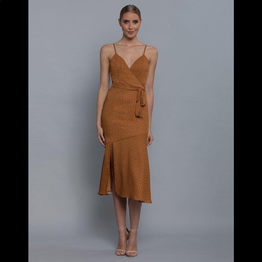 Bianca Wrap Bodice Dress